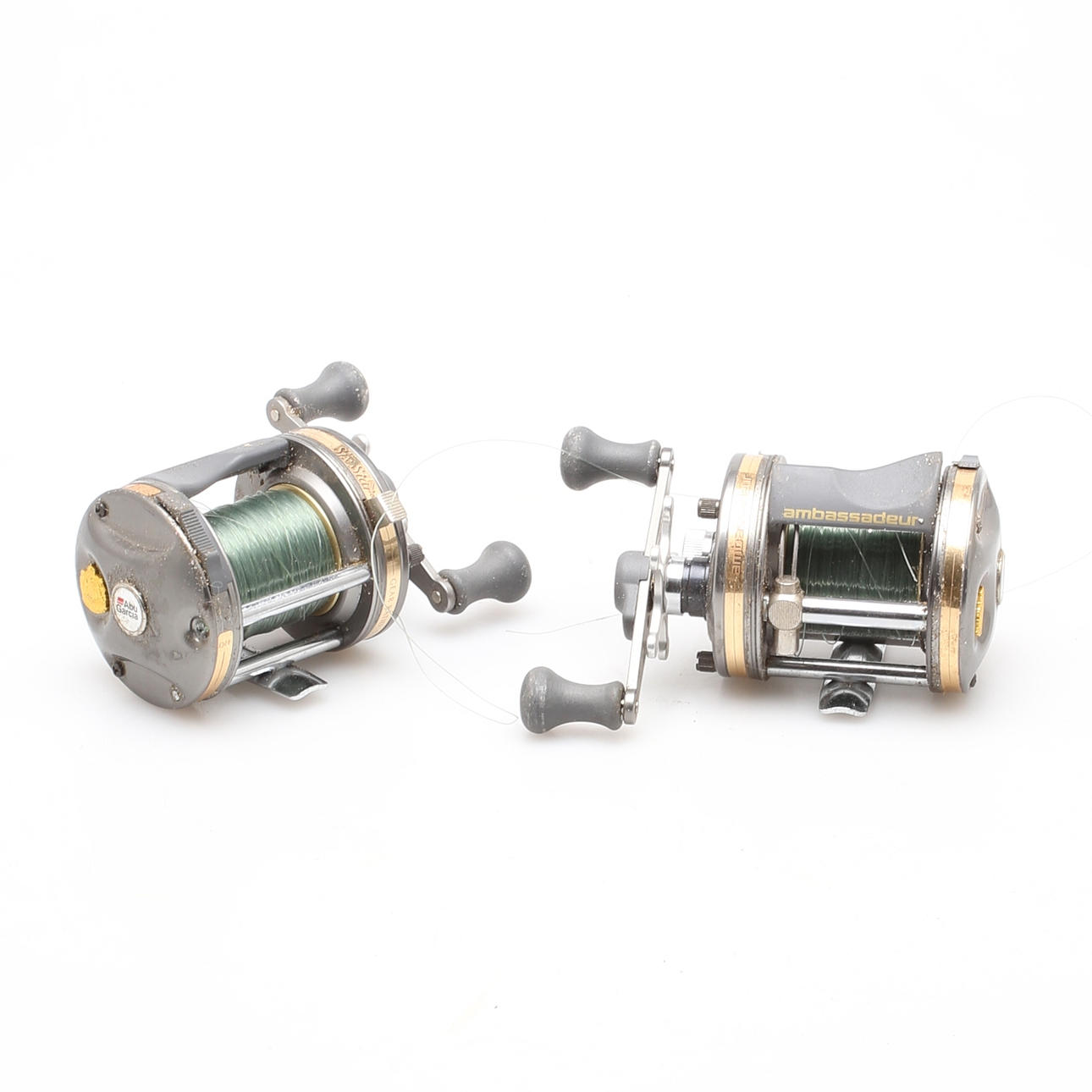 FISHING ROLLS, 2 pcs ABU Ambassadeur Six Star, 1980s. Collectables -  Fishing equipment - Auctionet