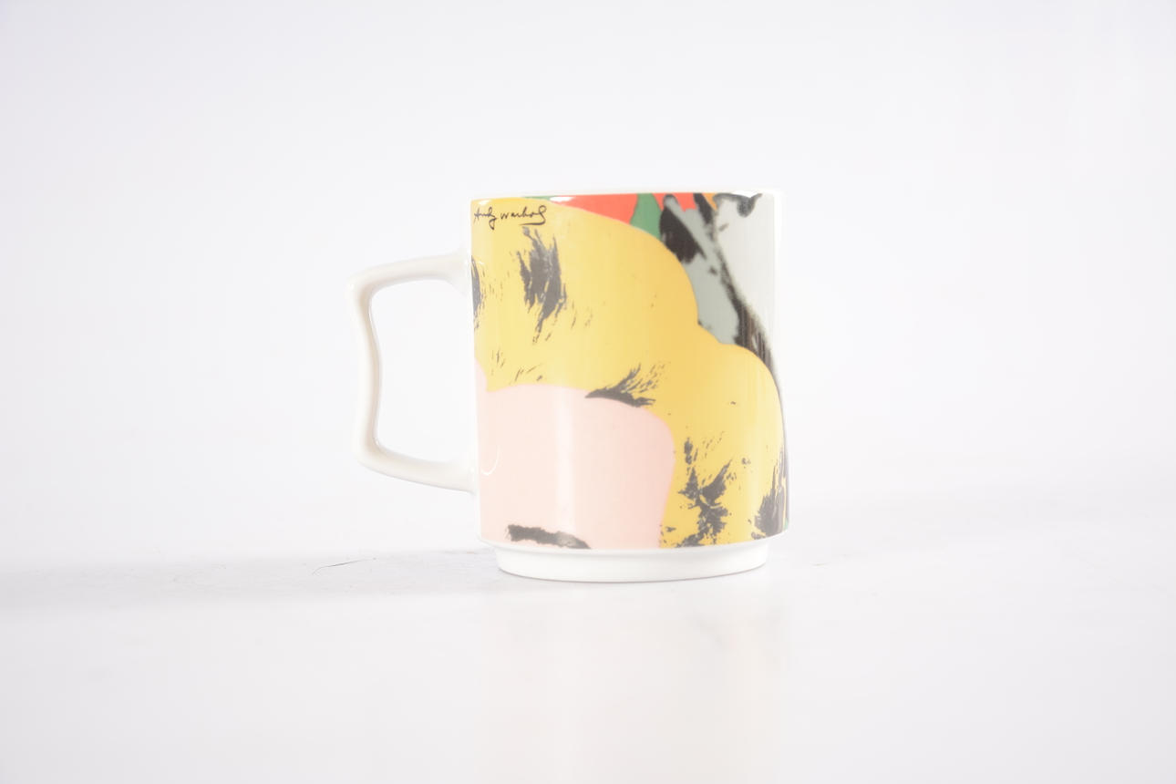 MUGG, porslin, Andy Warhol, Rosenthal.