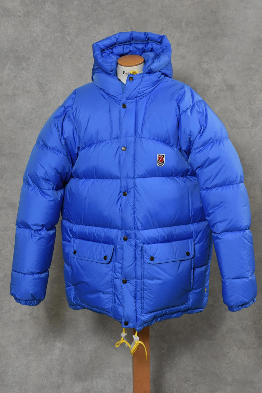 FJÄLLRÄVEN, the "Expedition" down jacket.