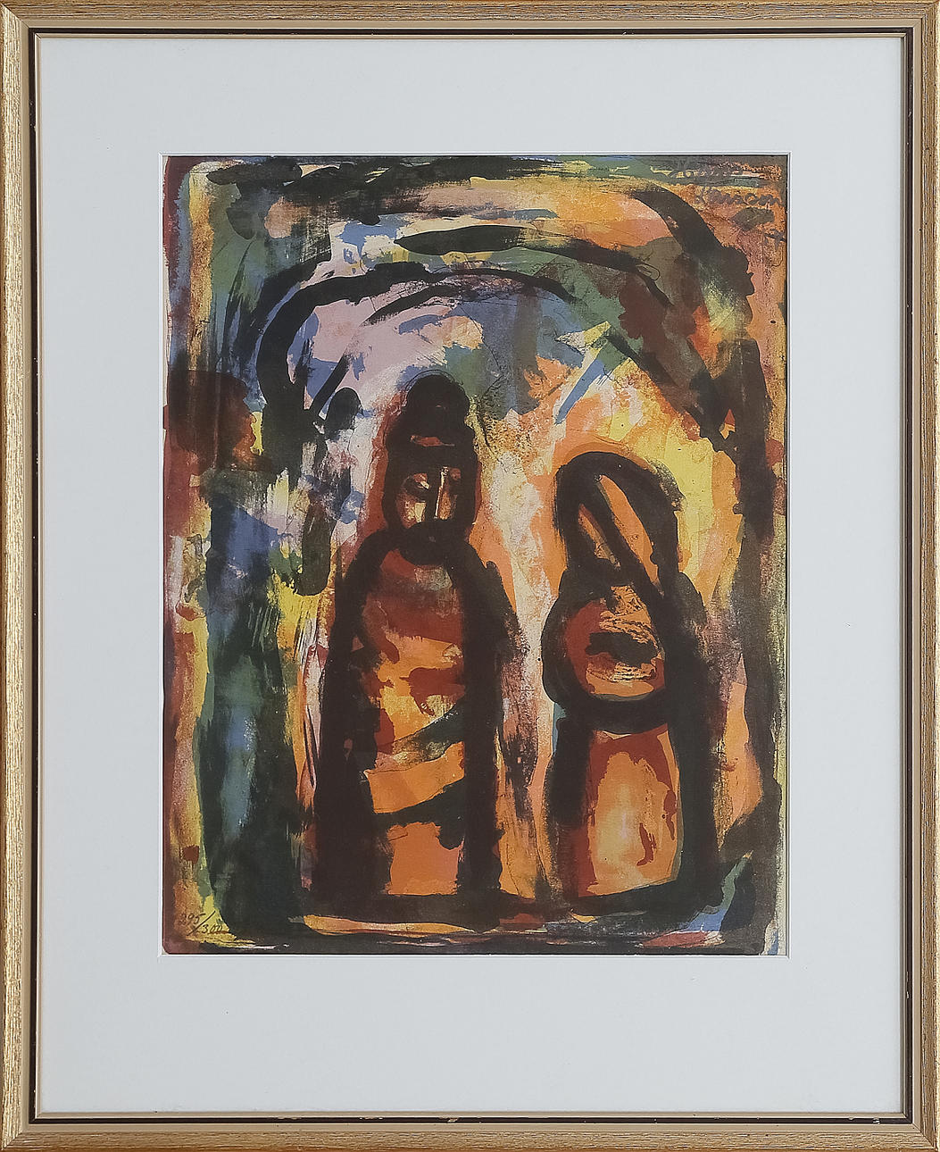 HANS LARSSON. LITO 295/300, signed, mid-20th century.