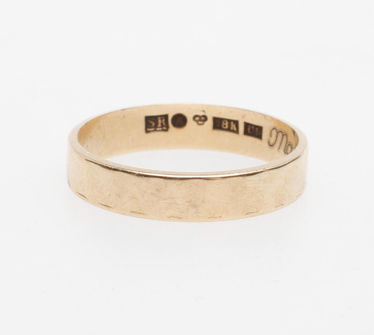 RING, 18k guld, vikt ca 4,8 gram.