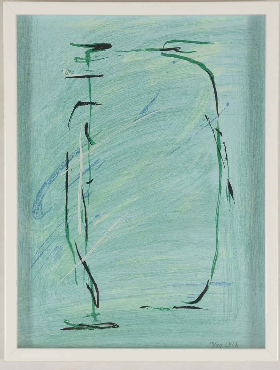 HARALD LYTH. Färglitografi.