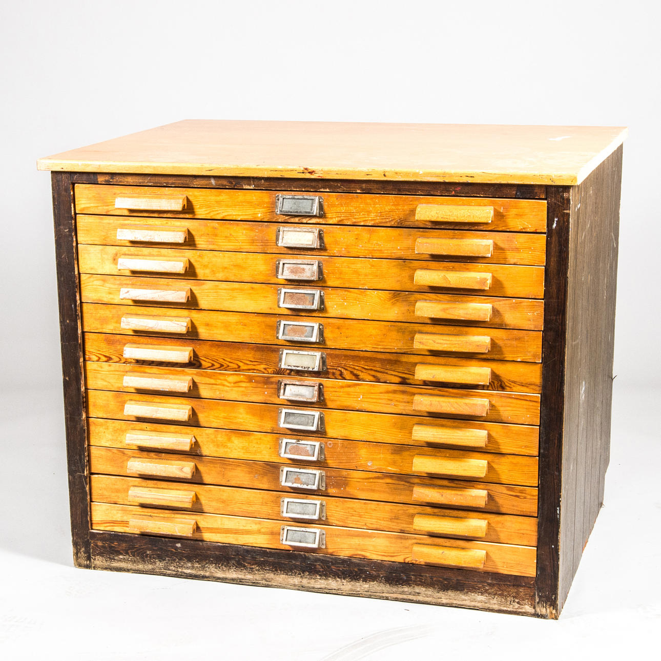 KARTSKÅP, 12 lådor.