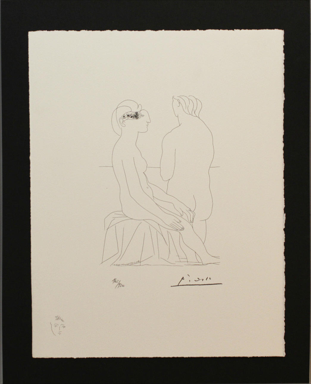 PABLO PICASSO. Vollard Suite. Litografi. Signerad Picasso i trycket. 162/1200.