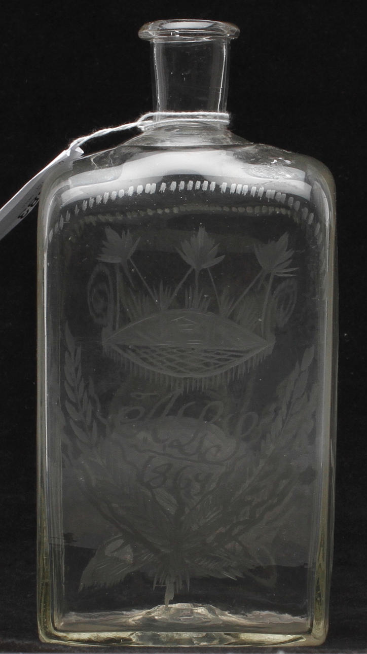 PLUNTA, glas, 1800-tal.