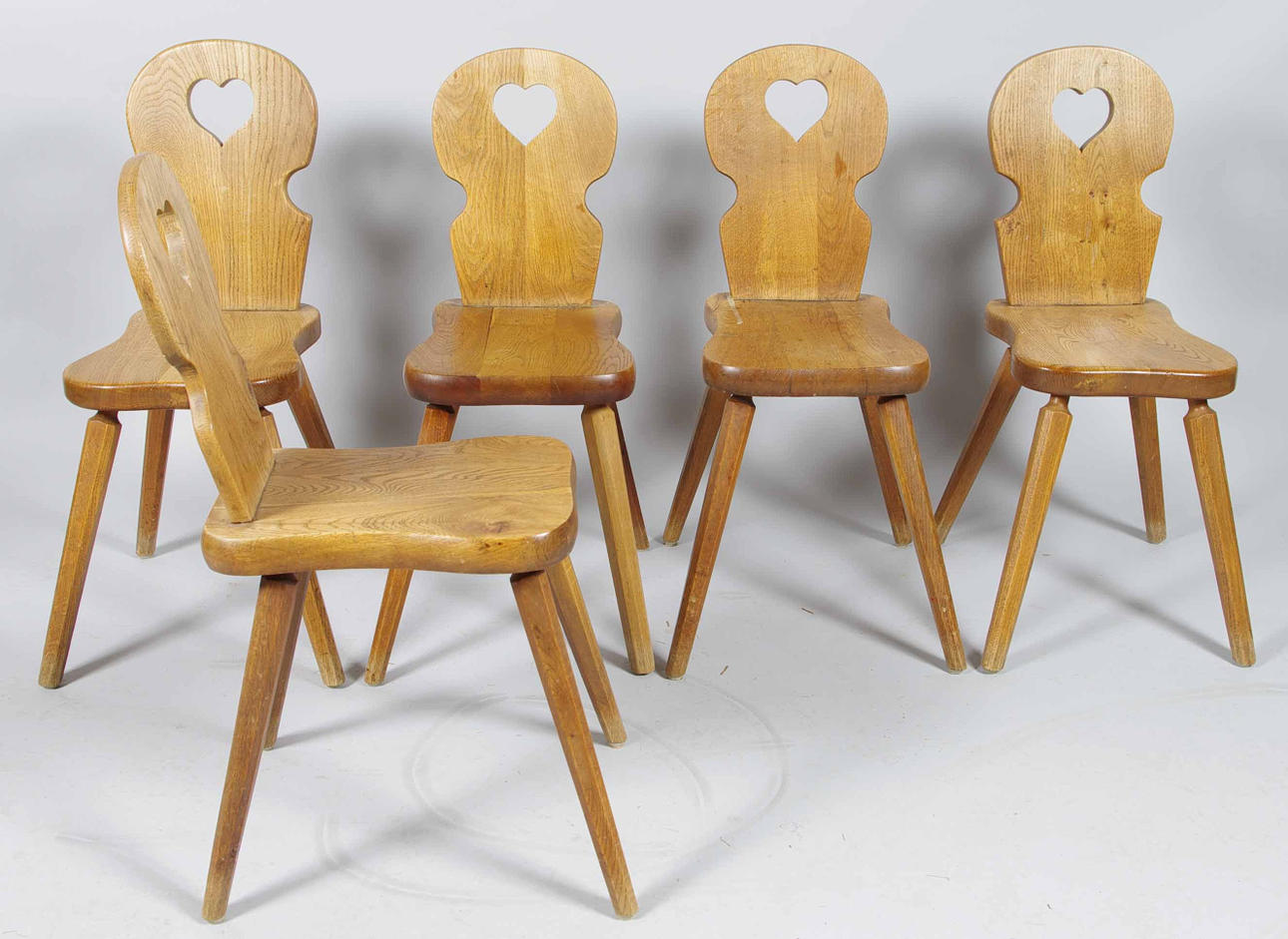 STOLAR, 5 stycken, ek.