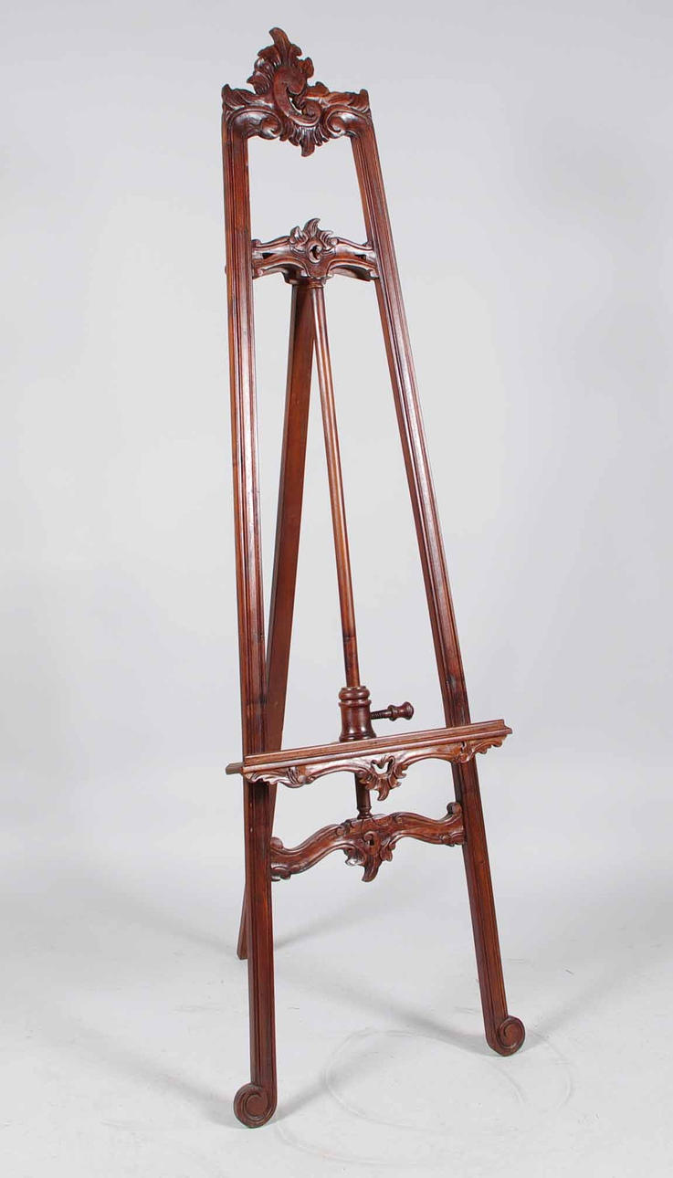 GOLVSTAFFLI, mahogny, 1900/2000-tal.