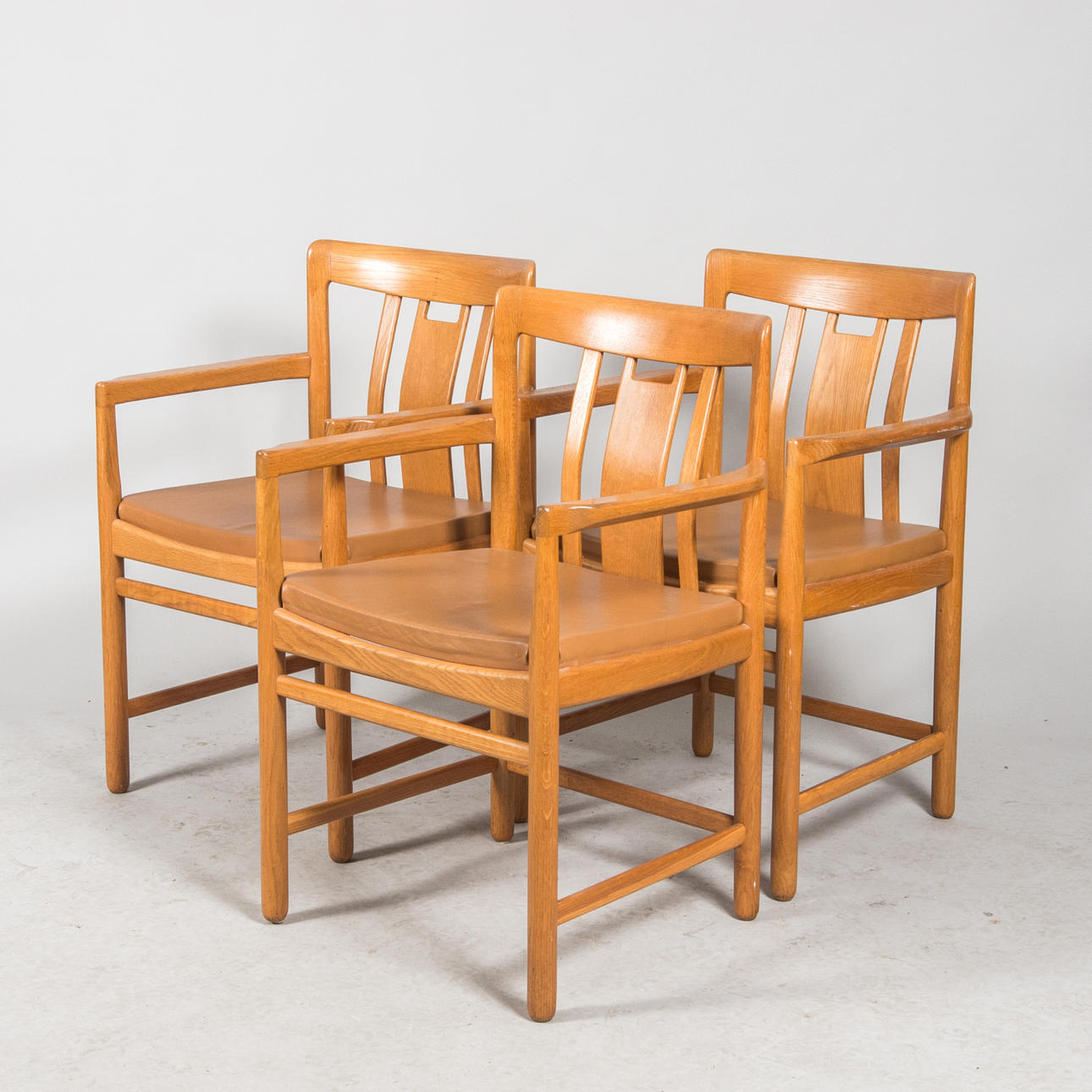 KARMSTOLAR, 3 stycken, Gunnar Myrstrand, Källemo.