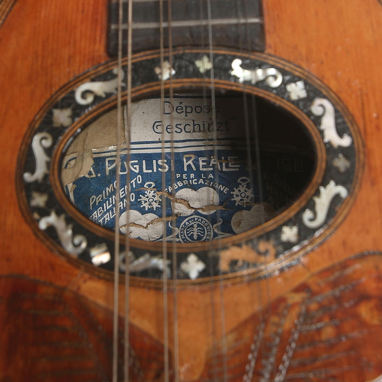 MANDOLIN, Giuseppe Puglisi Reale & Figli, Catania, Sicily, 1917