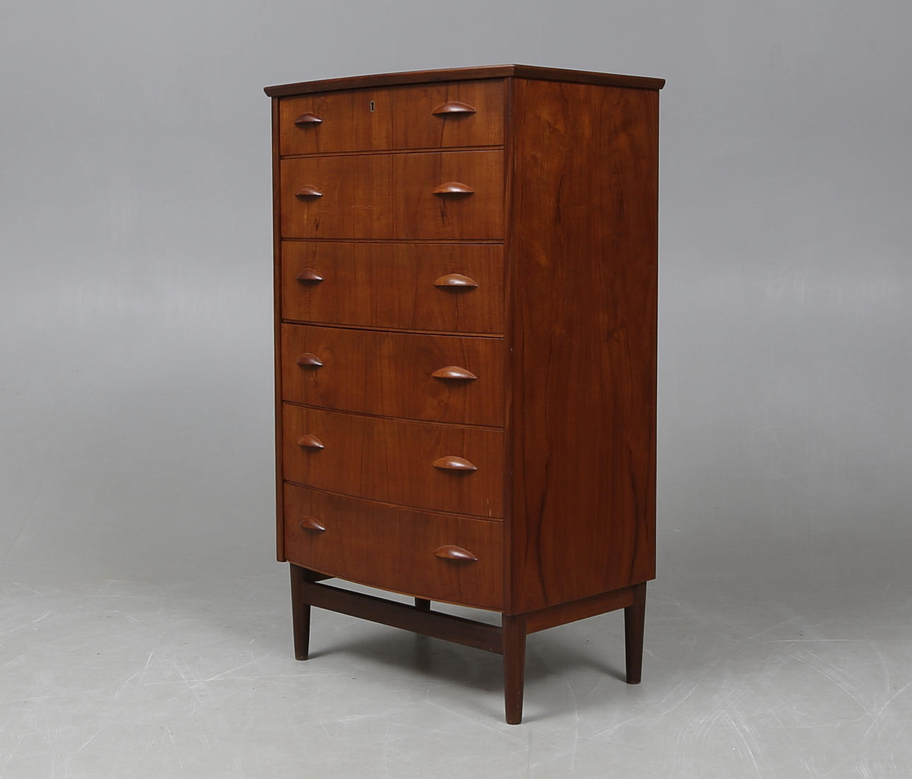 BYRÅ, teak, Danmark, 1950/60-tal.