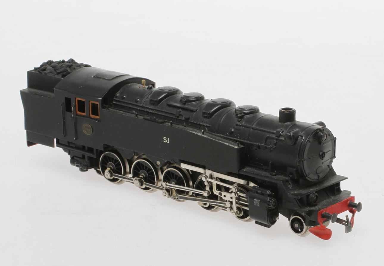 MODELLTÅG MÄRKLIN ånglok axelföljd 1'E'1 ombyggt till SJ littera N5 1784.