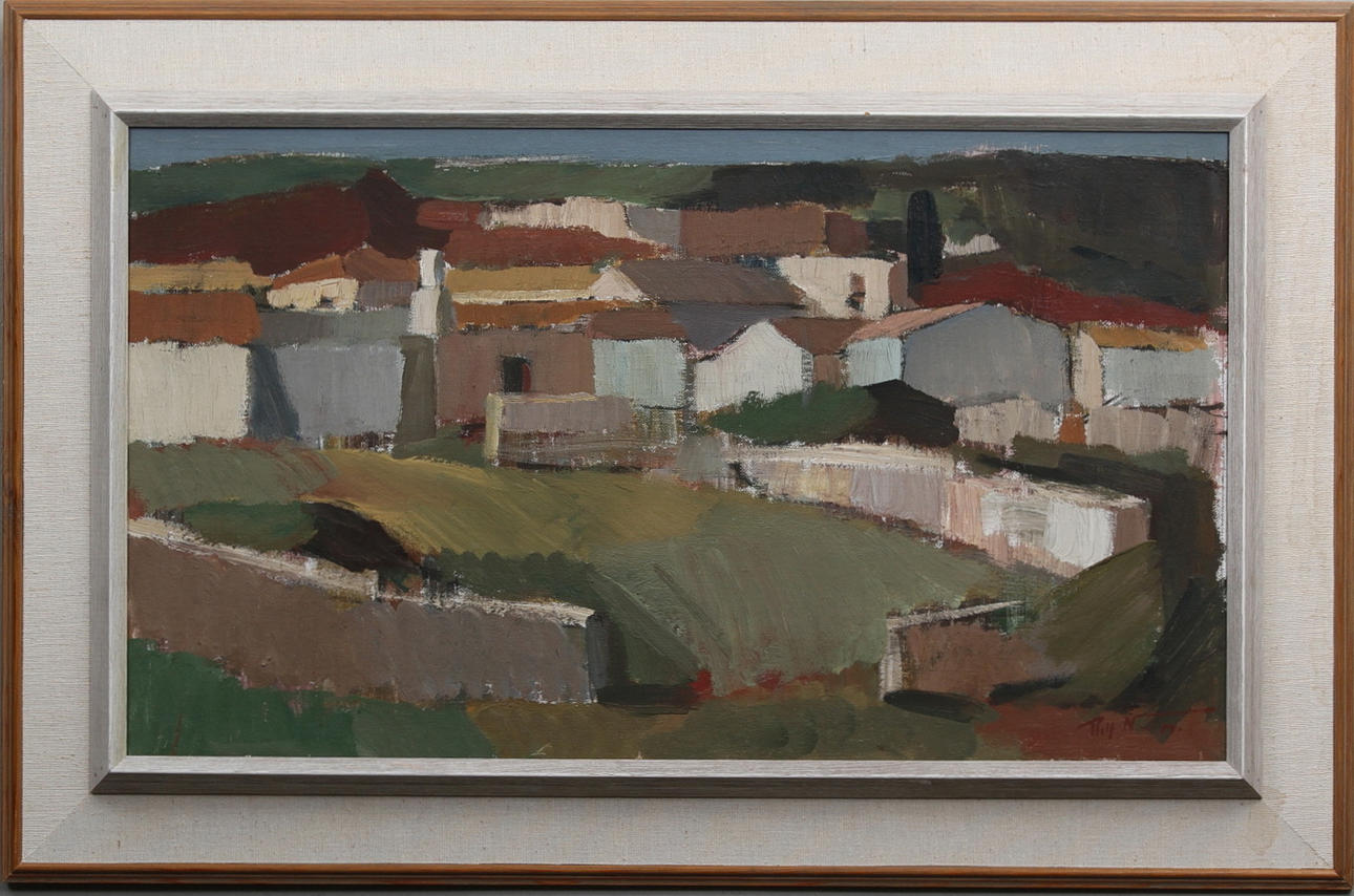 ROLF NORRMAN. Sydländskt landskap.