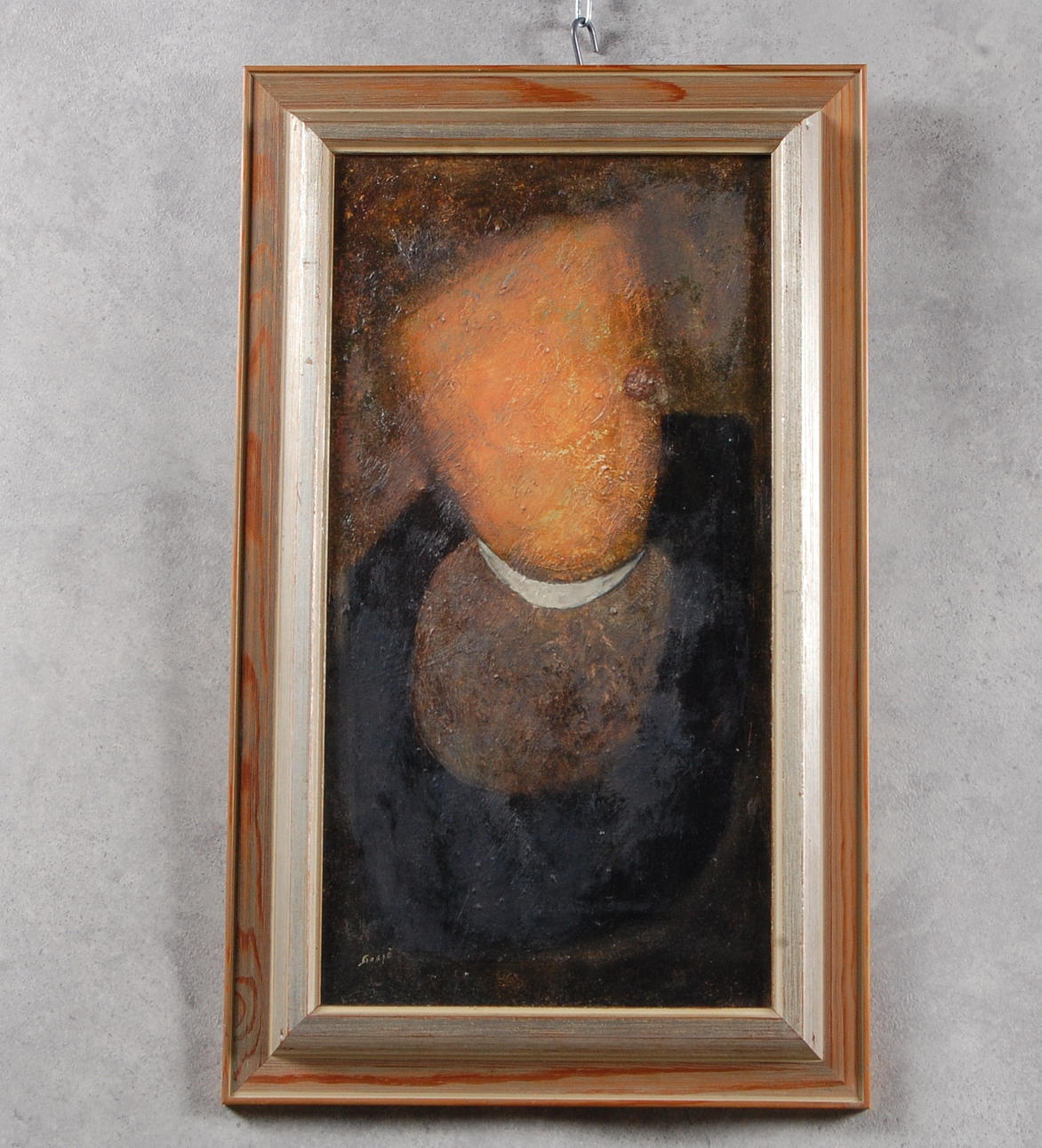 KAJ SIESJÖ. " Gula blad " olja på duk, signerad.