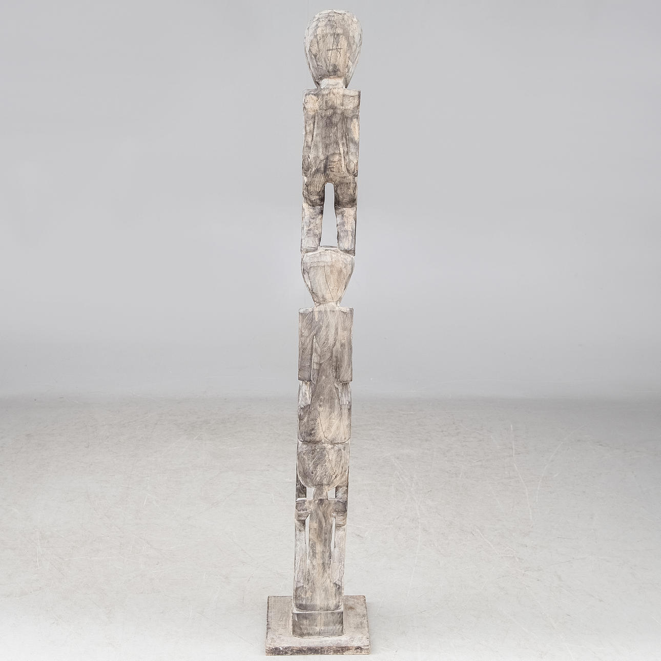 TOTEM POLE, wood, Africa.
