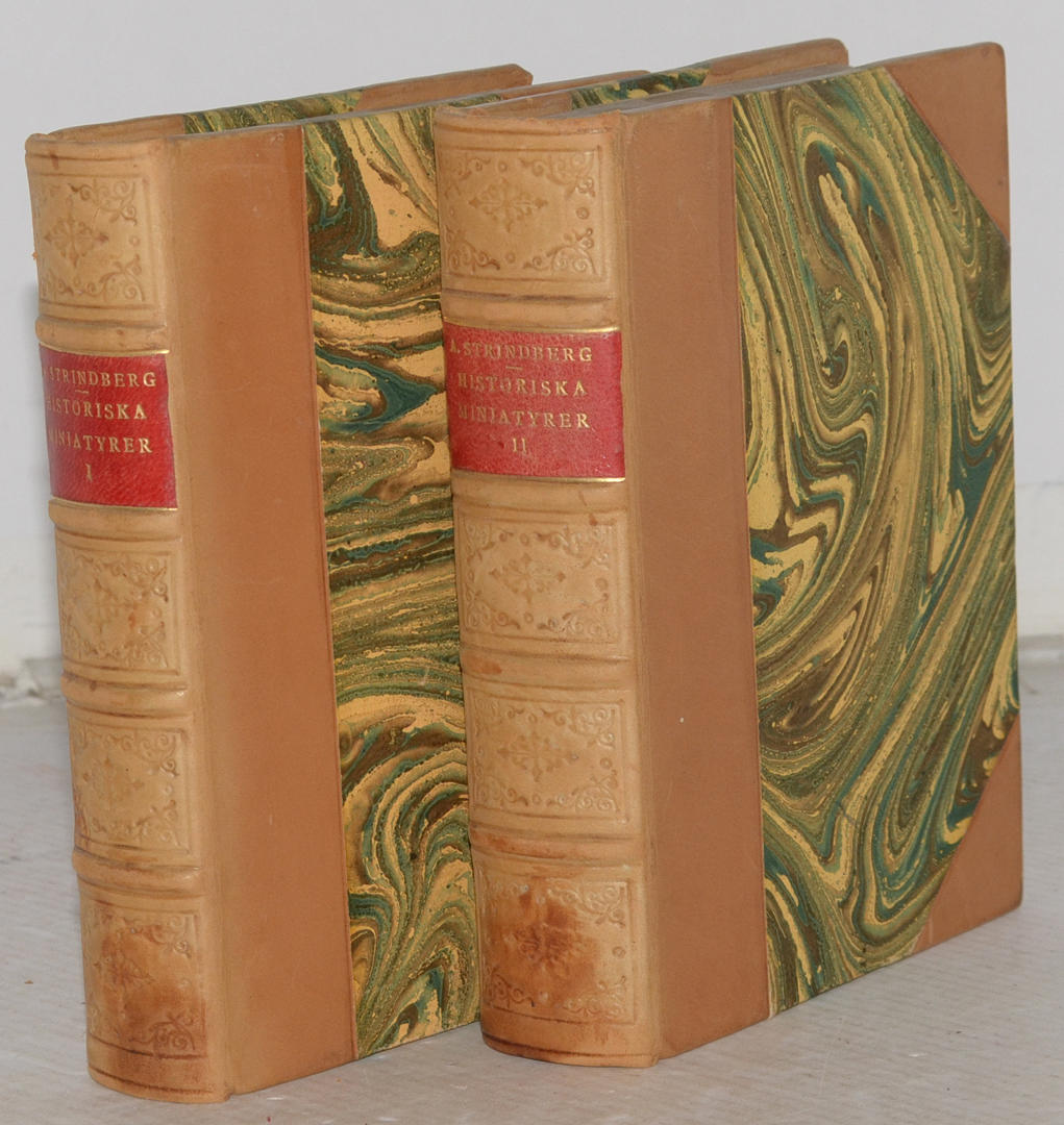 STRINDBERG, AUGUST. Miniaturas históricas I-II.