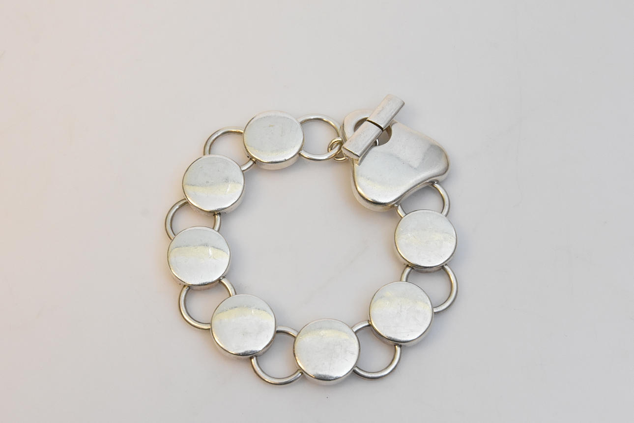 GEORG JENSEN. bracelet, silver.