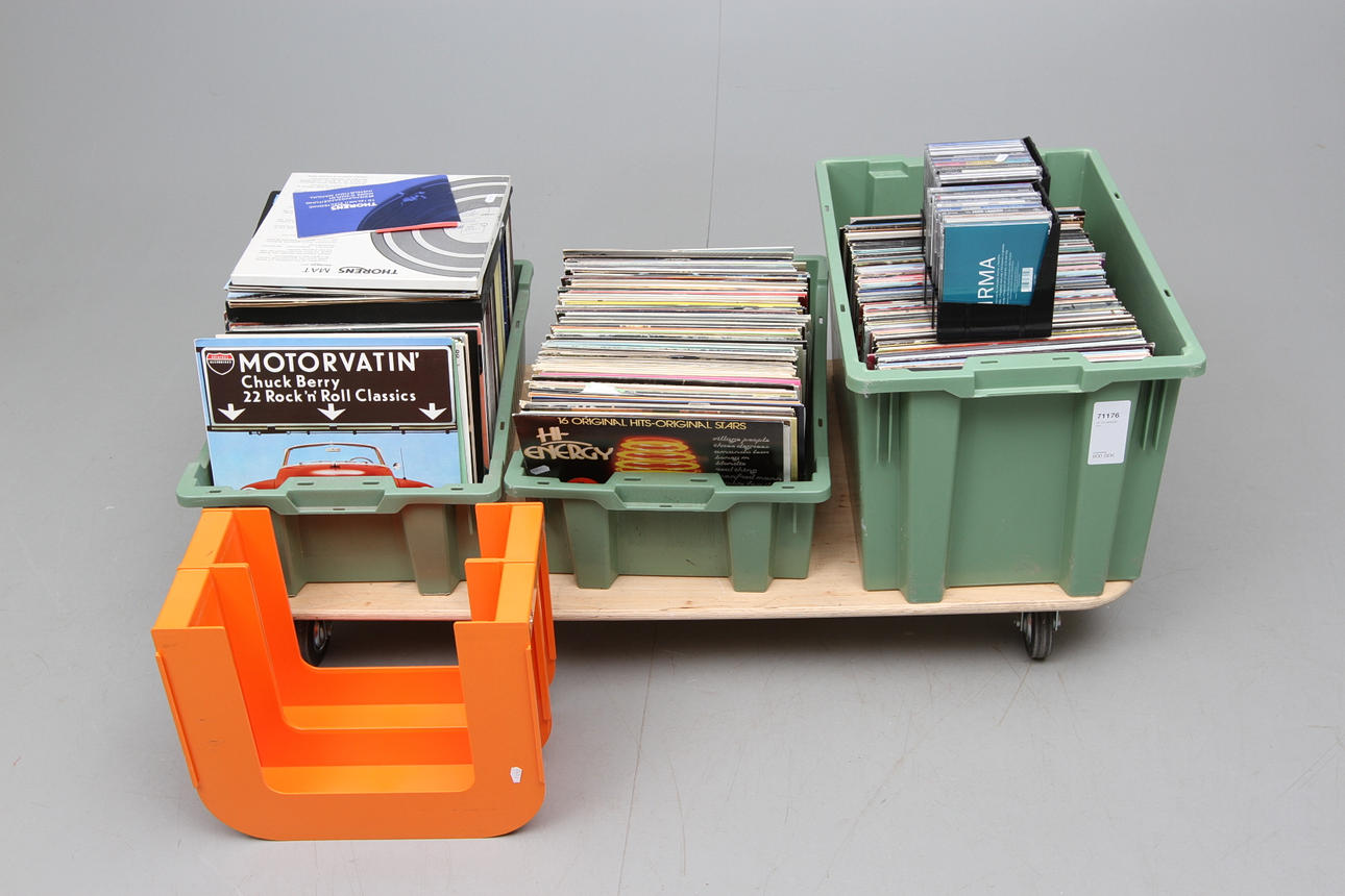 LP, CD-SKIVOR mm.