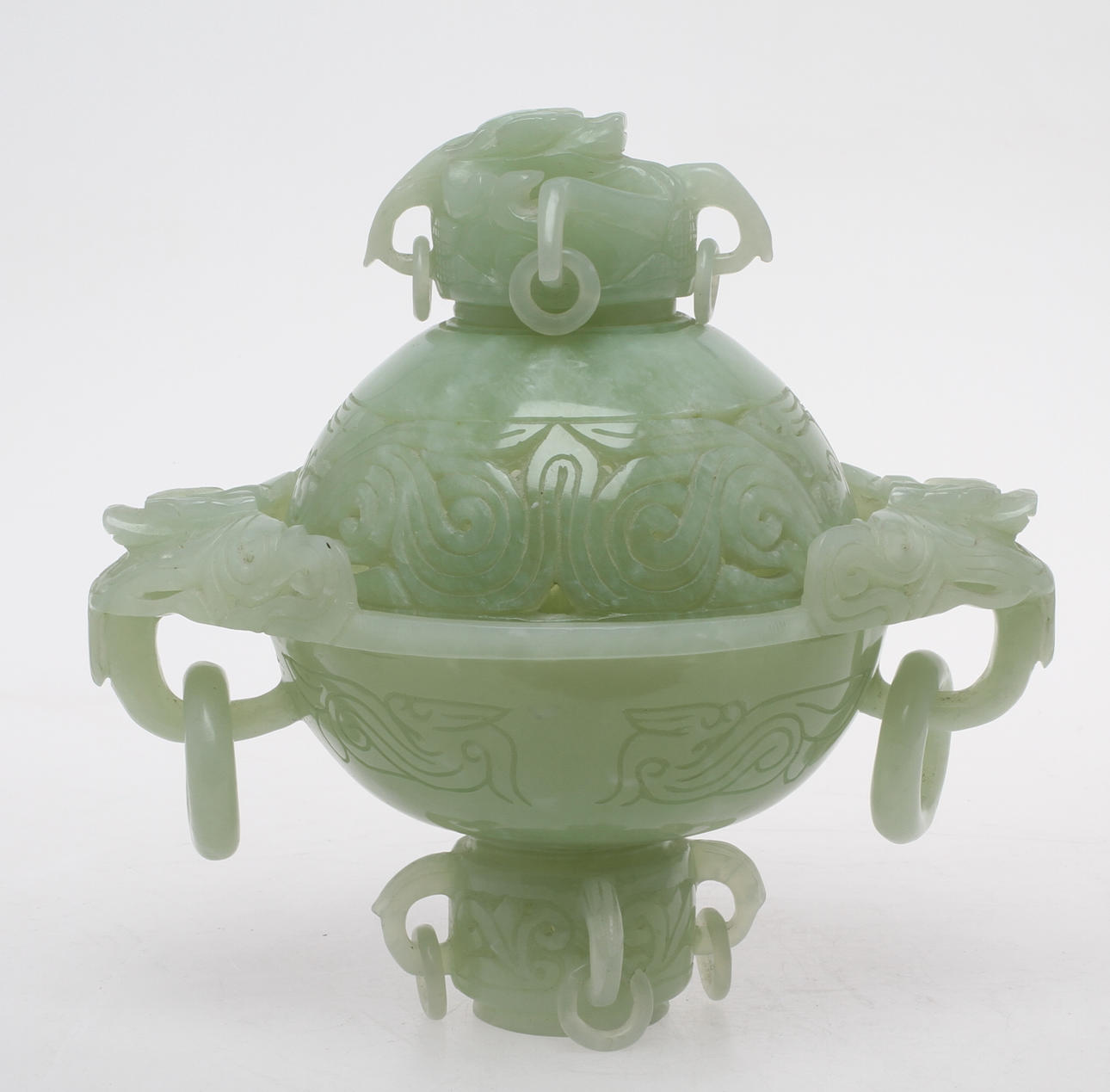 RÖKELSEKAR, stenarbete, Kina, 19/2000-tal.