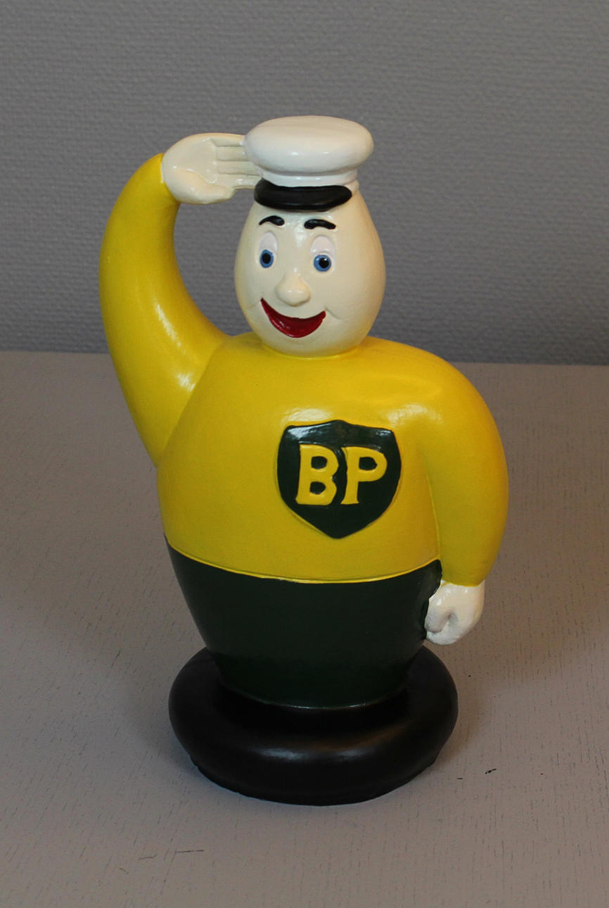 BP gubbe i plast, 1900-tal.