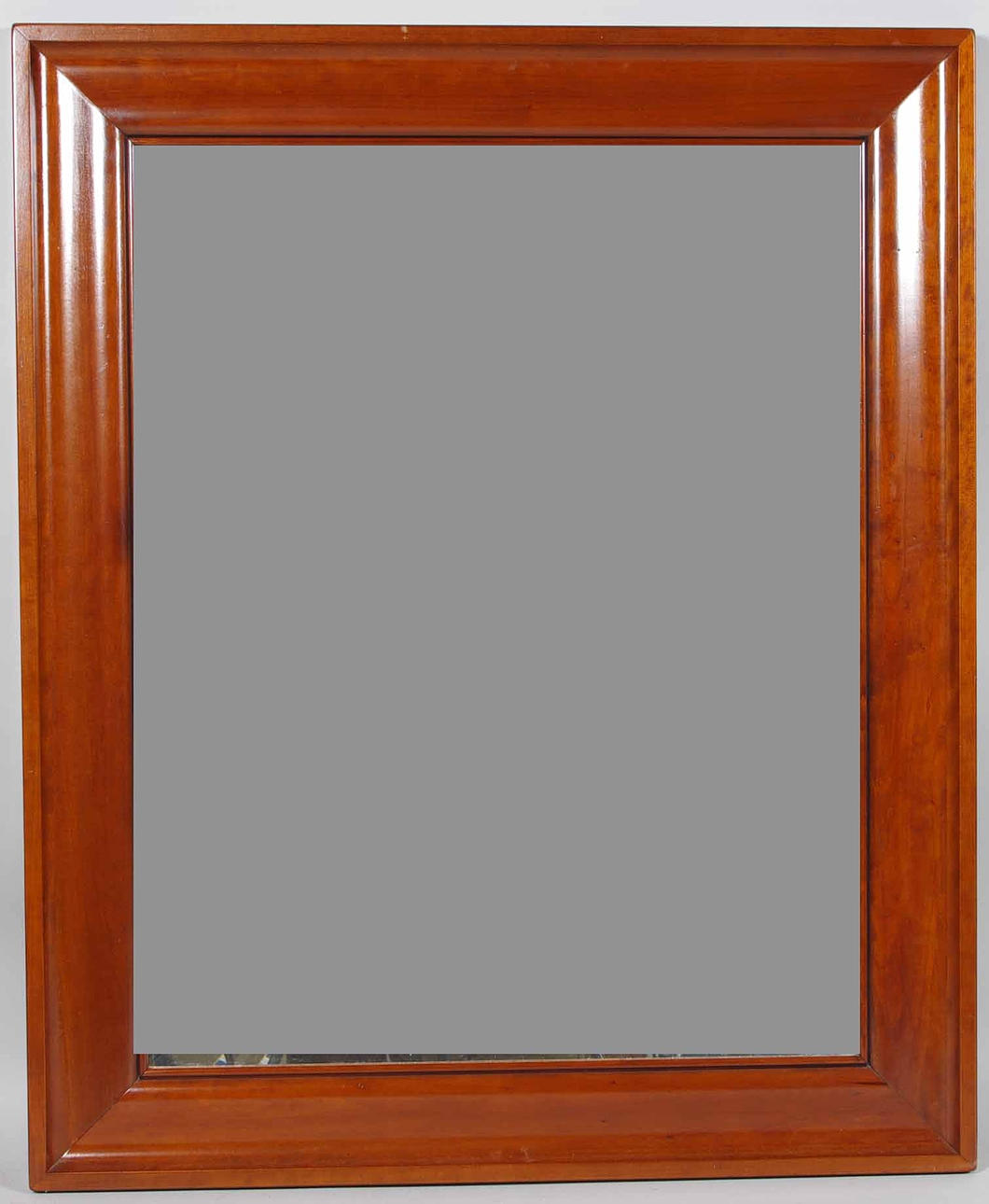 SPEGEL, Grange, mahogny, fasettslipat glas.