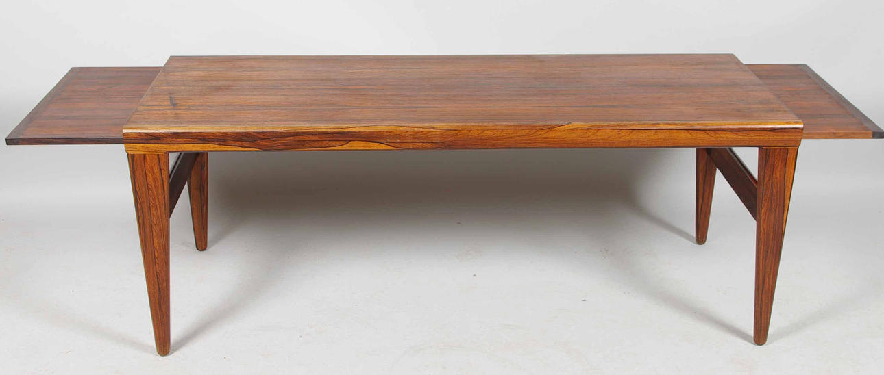 SOFFBORD med utdragsskivor, jakaranda.