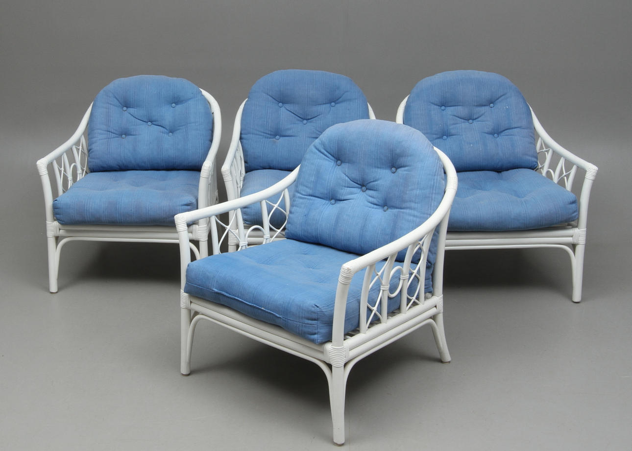 MÖBELGRUPP, rotting, 1900-talets andra hälft.