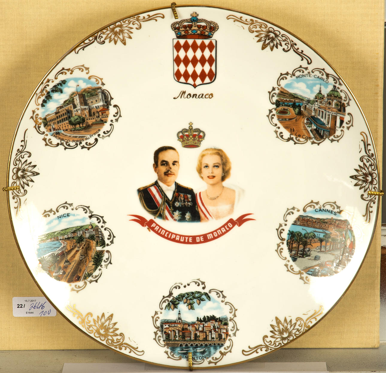 LIMOGES. BRÖLLOP TALLRIK.