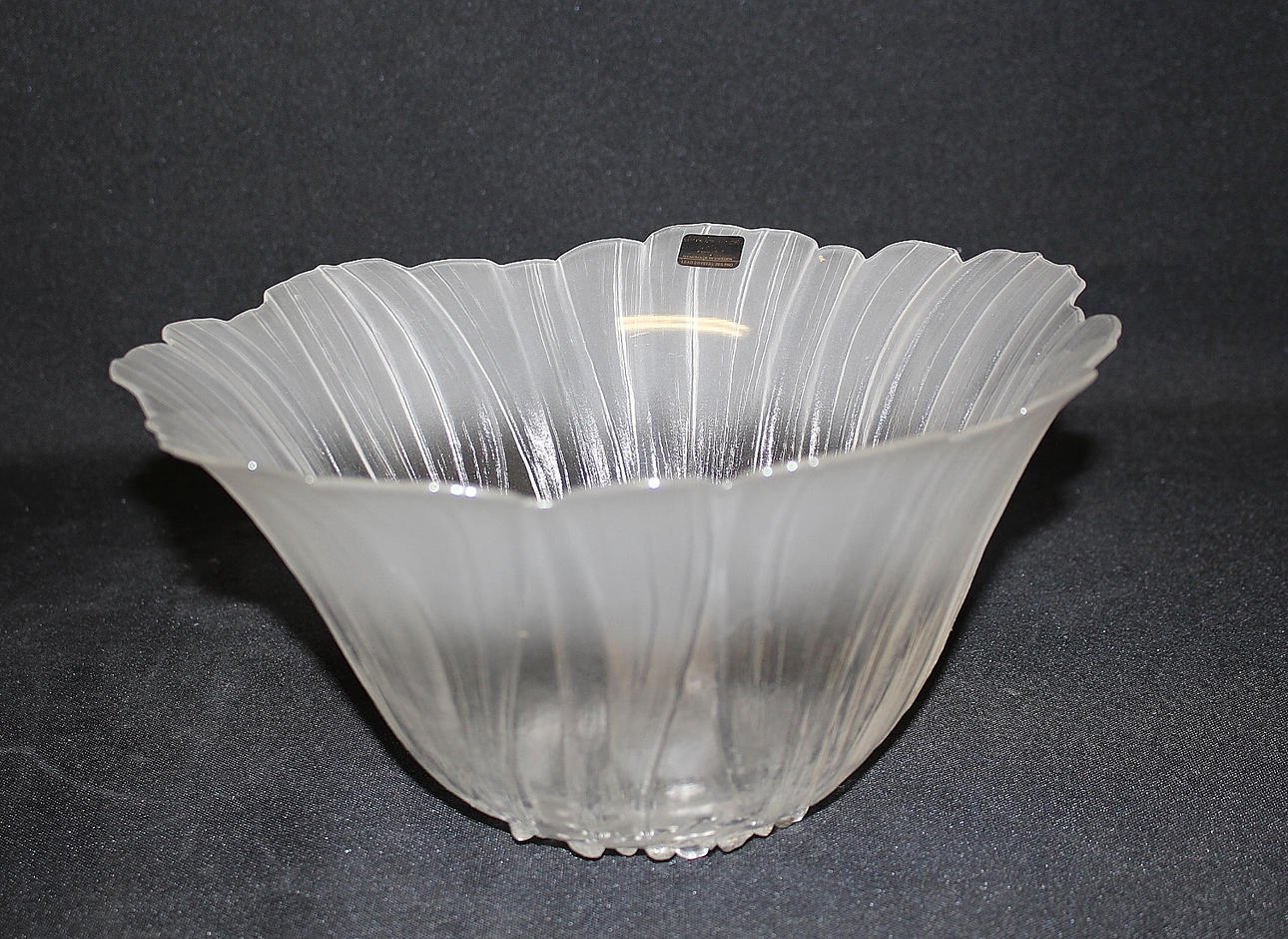 SKÅL, lead crystal, Mats Jonasson.