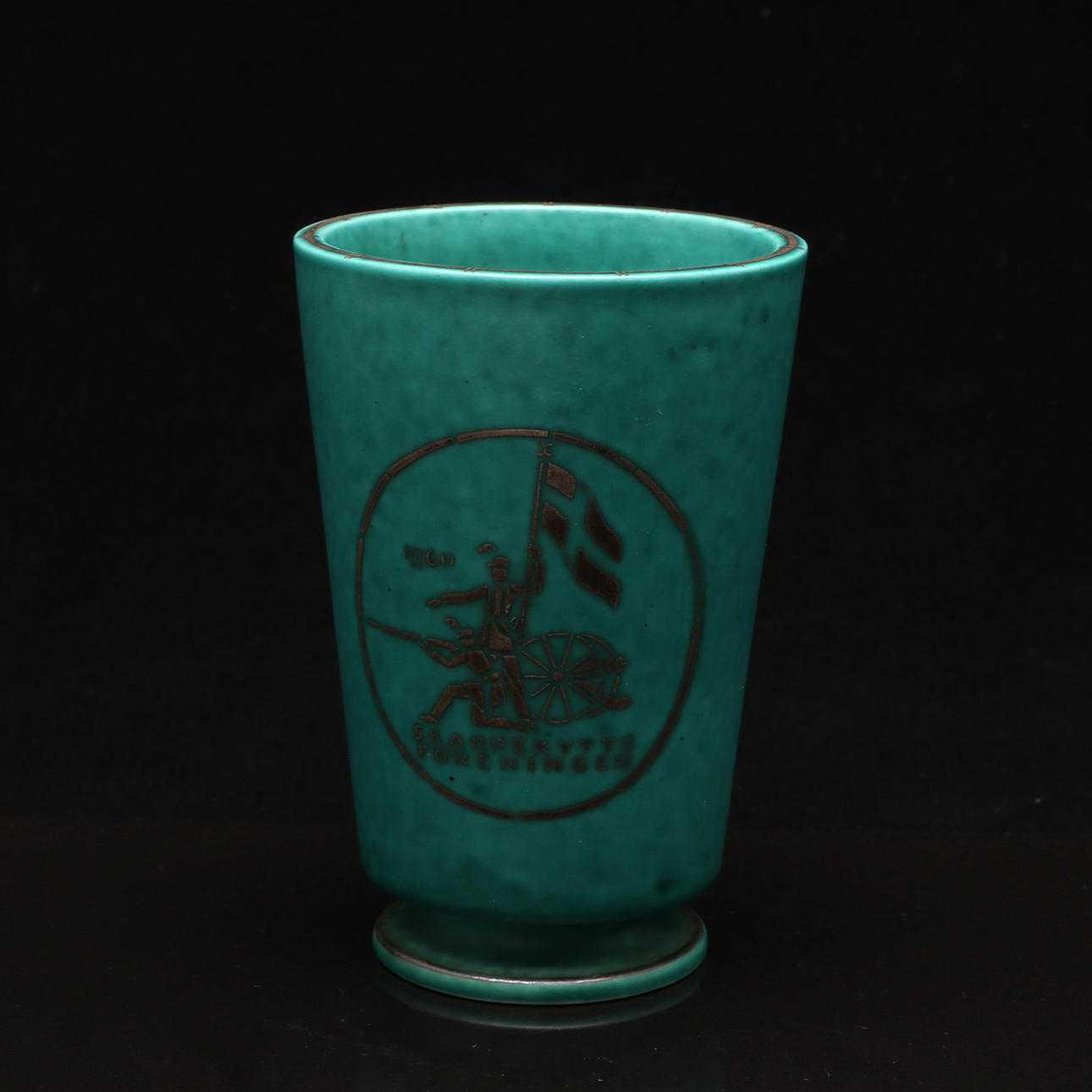 WILHELM KÅGE. Vase "Argenta", Gustavsberg.