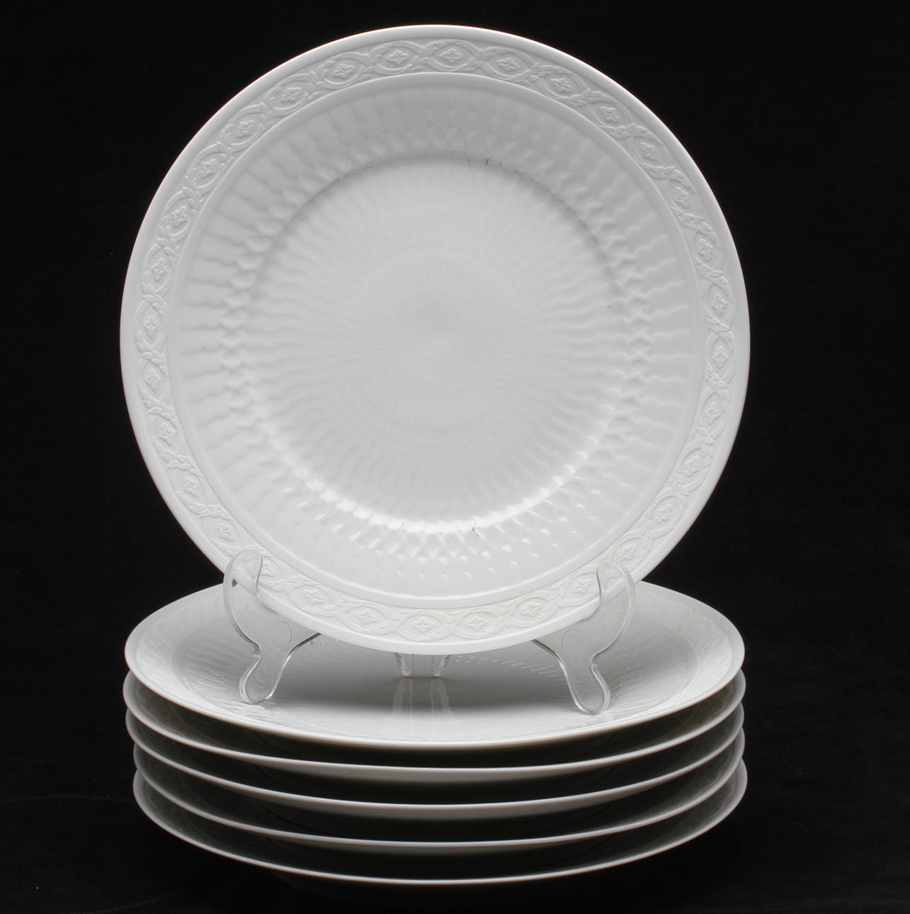 MATTALLRIKAR, 6 st, porslin, Royal Copenhagen.