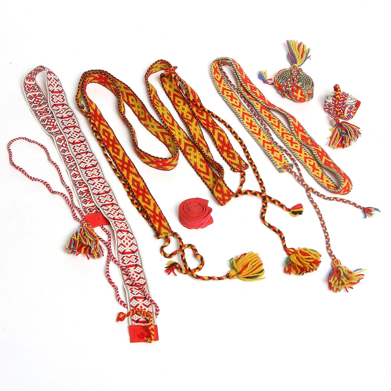 BAND, textil, samehantverk, 1900-tal.