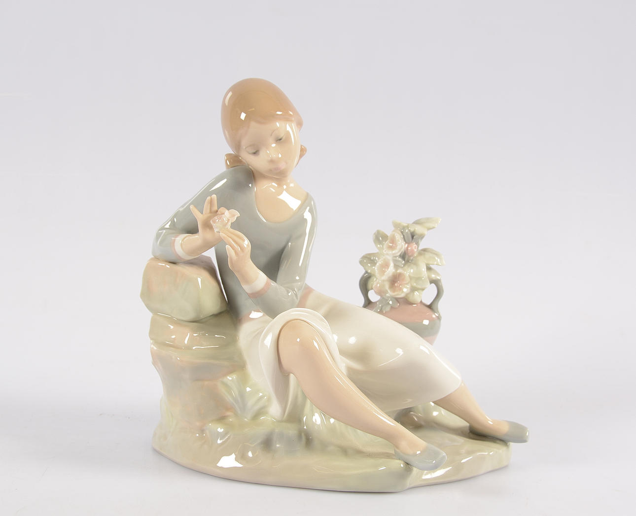 FIGURIN, porslin, Llandro, Spanien.