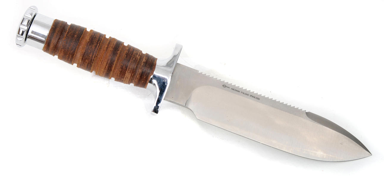 KNIV, finsk, fabrikat Hackman.