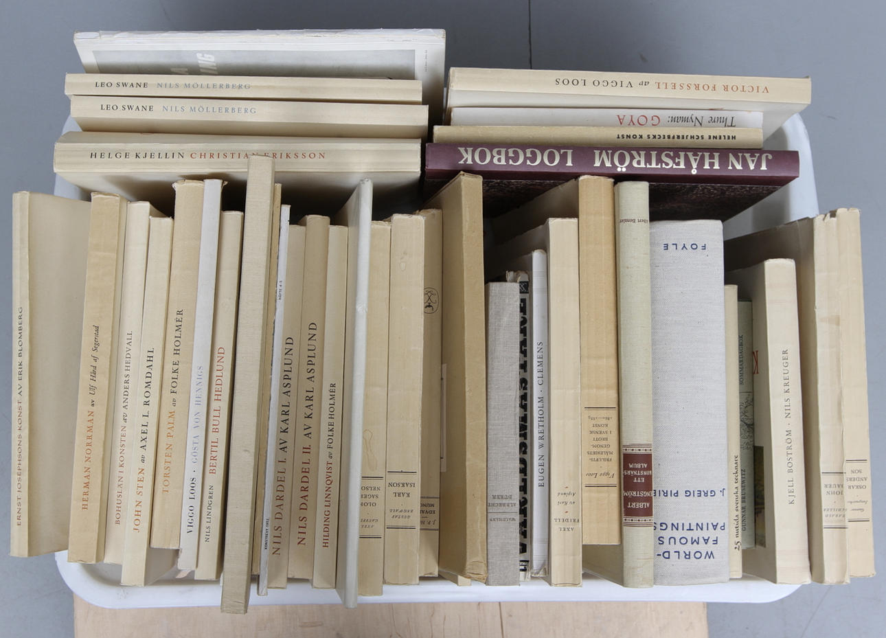 KONSTBÖCKER, 46 st.