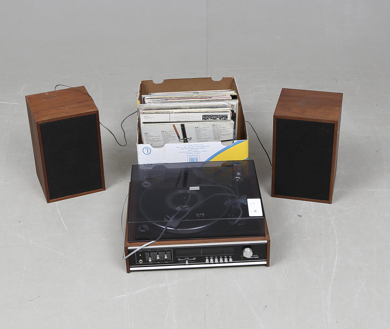 STEREO, 3 parts and LP DISCS.