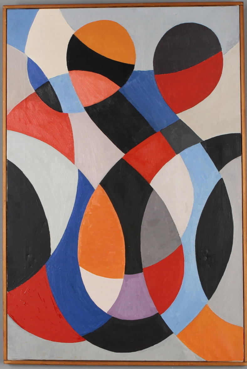 OKÄND KONSTNÄR. "Sexdagarsloppet", olja på duk, osignerad.