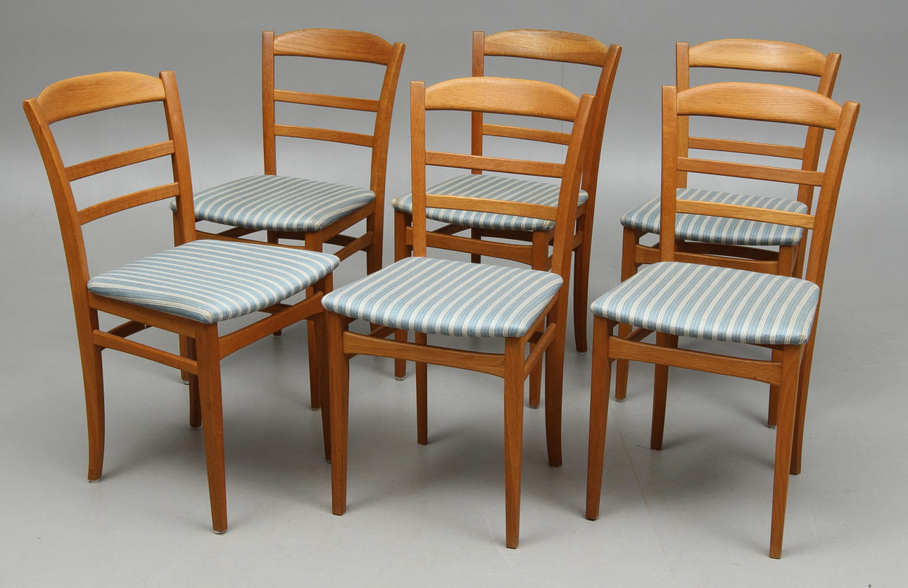 STOLAR, 6 st, Carl Malmsten.