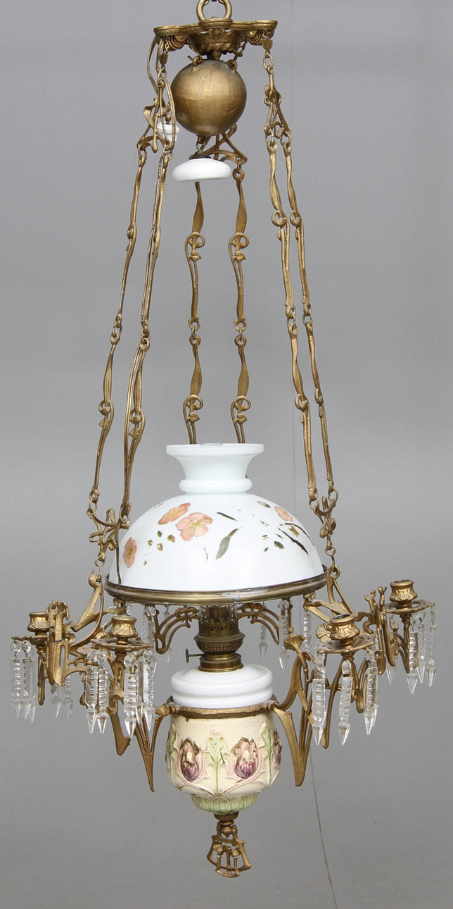 TAKLAMPA, fotogen, 1900 talets början.