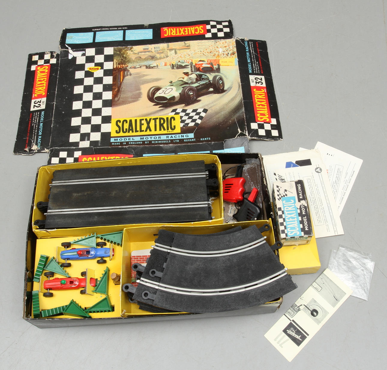 BILBANA SCALEXTRIC SET '32' i originalkartong.