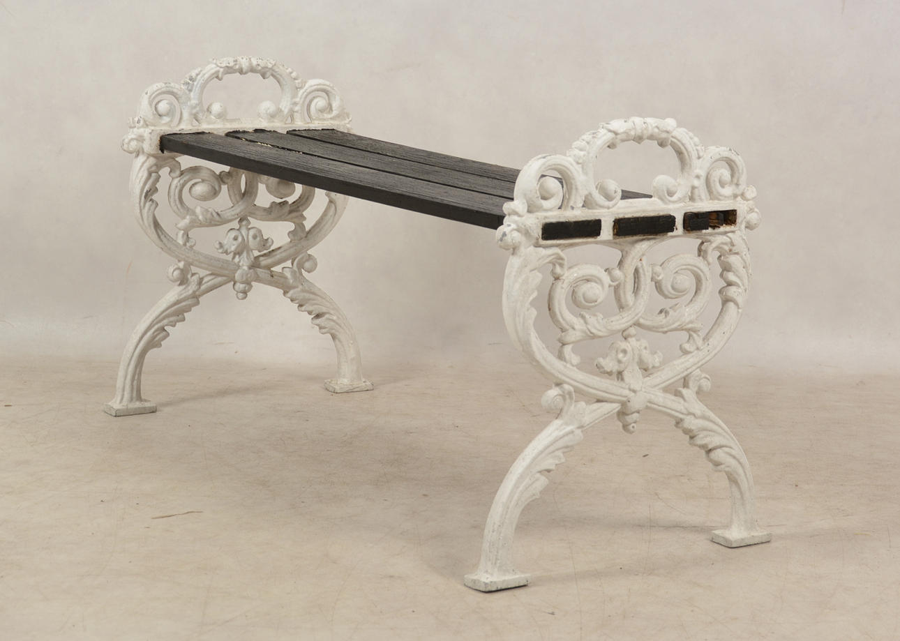 TRÄDGÅRDSBÄNK, 1900-tal.