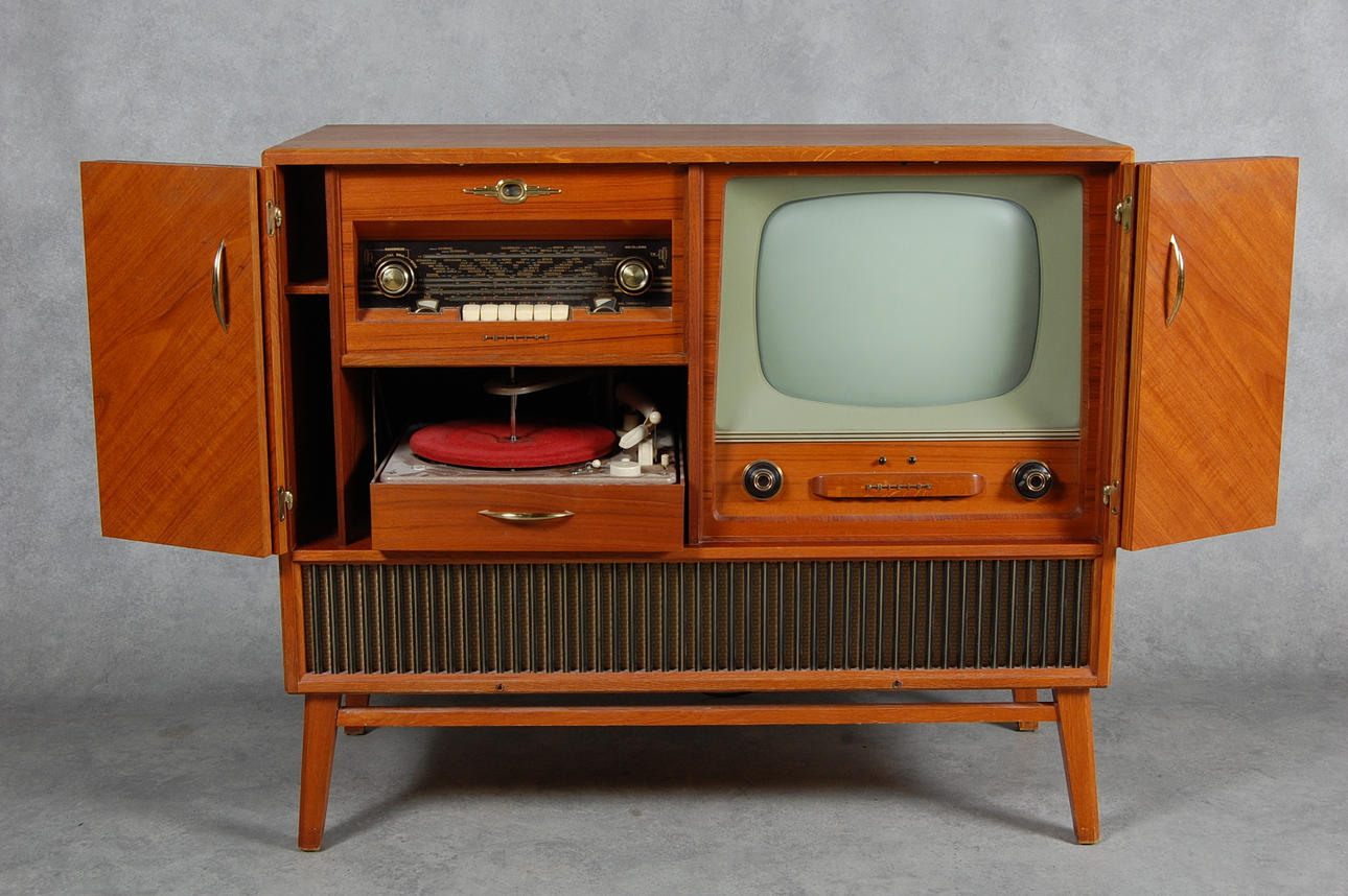 TV/RADIOMÖBEL, Philips1950-tal.