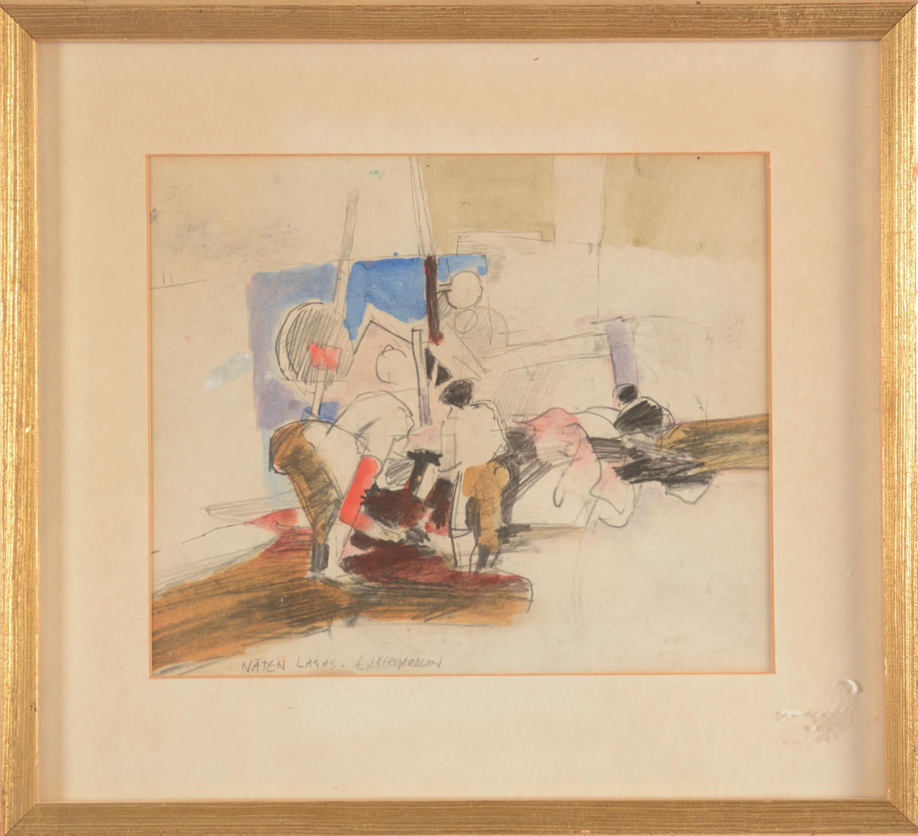 EBBE EBERHARDSON. Blandteknik.