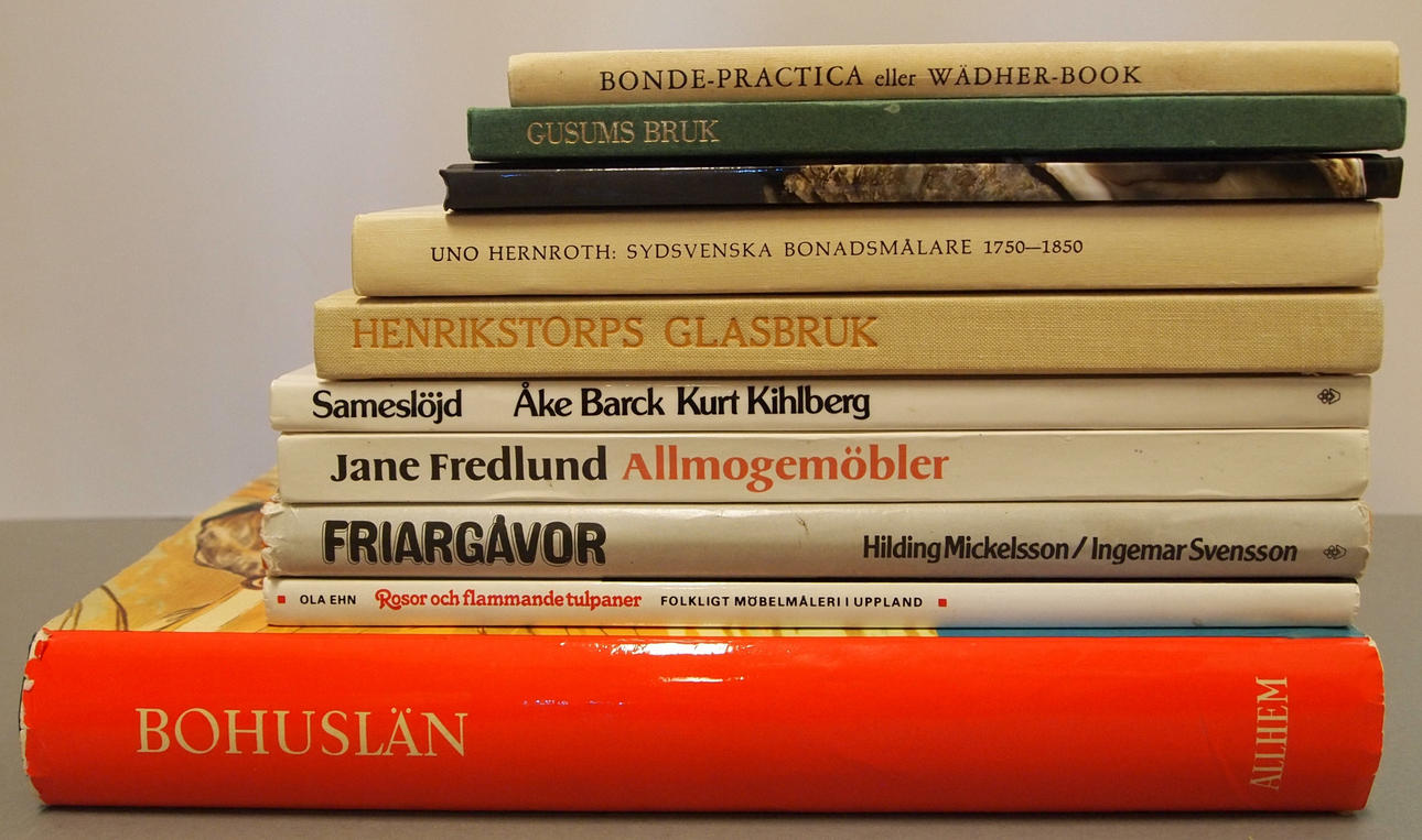 FAKTA BÖCKER ANTIKVITETER 10 ST.