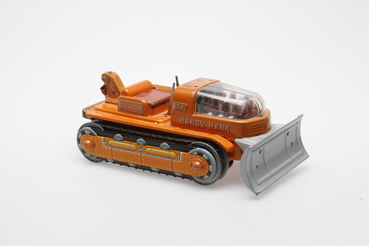 LEKSAK, Bulldozer, "Handy Hank", TN Japan, 1960/70-tal.
