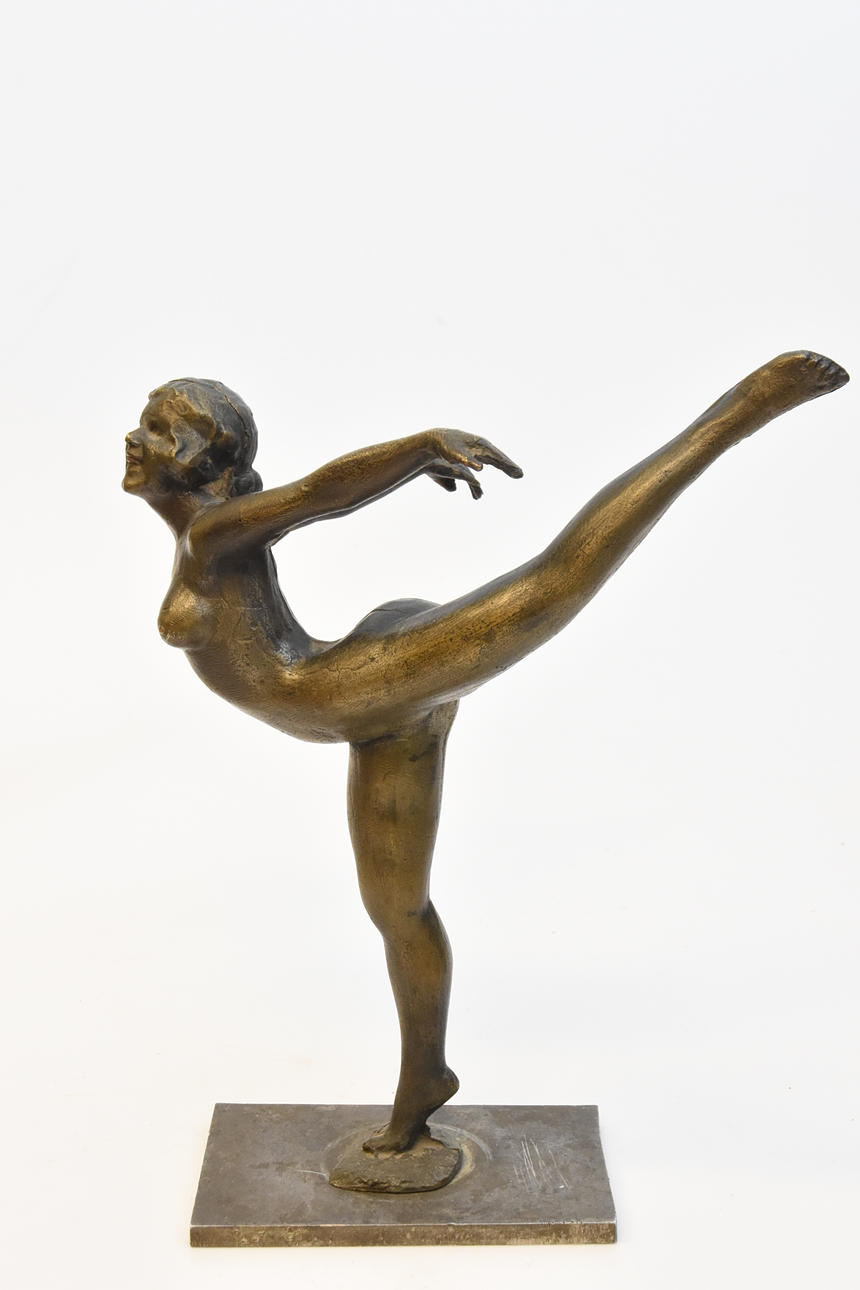 ESCULTURA, bronce estilo Art Deco.