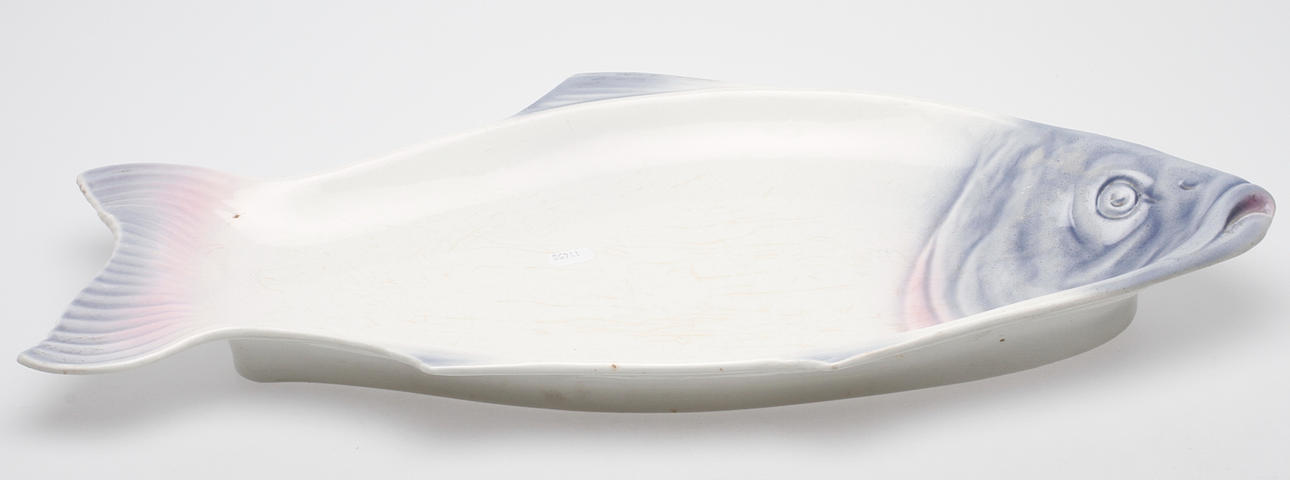 FISKFAT, flintgods, Gustavsberg.