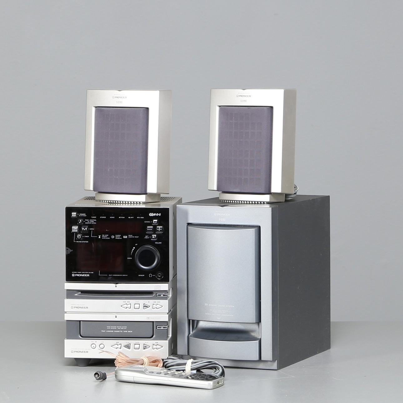 STEREOSYSTEM, Pioneer, 1990'erne.