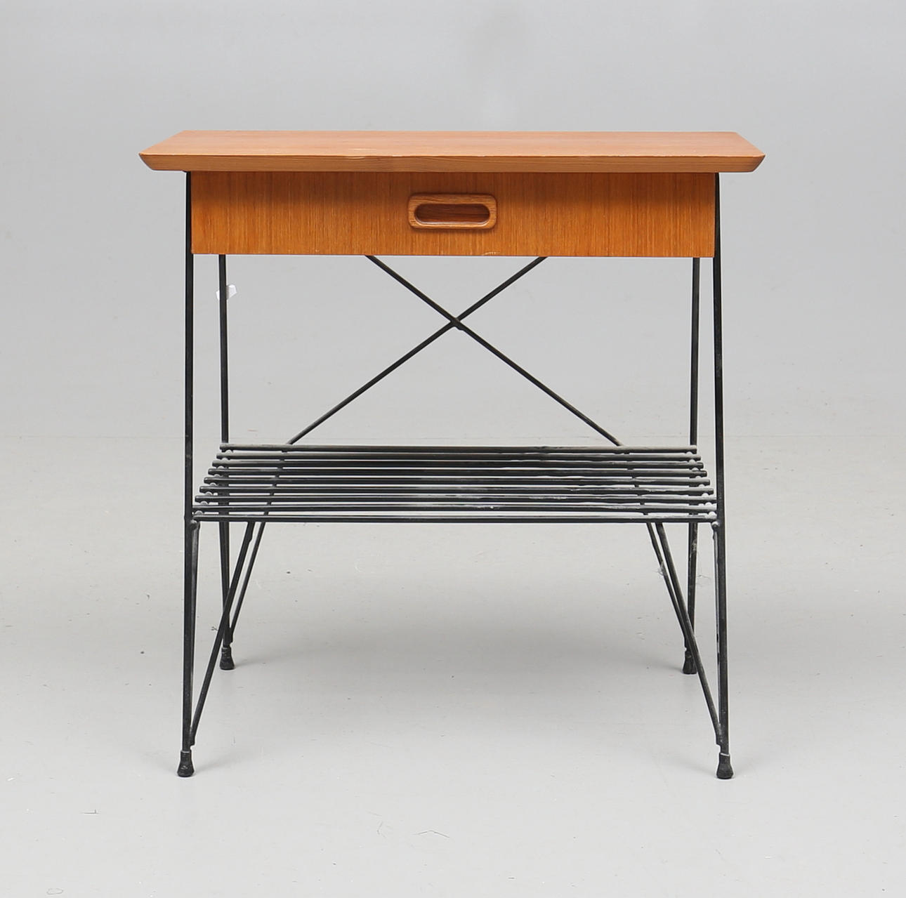 TELEPHONE TABLE, string model. Mid-20th century.