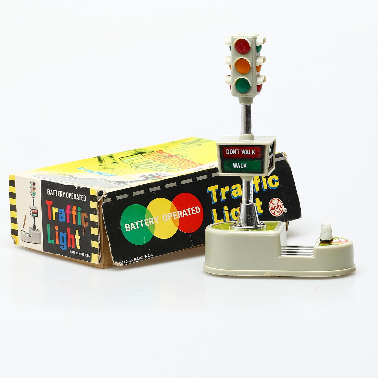 MARX traffic light original box.