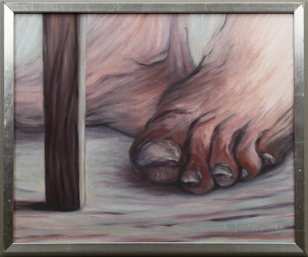 BERTIL JANSSON. Olja på duk, signerad och daterad -80.